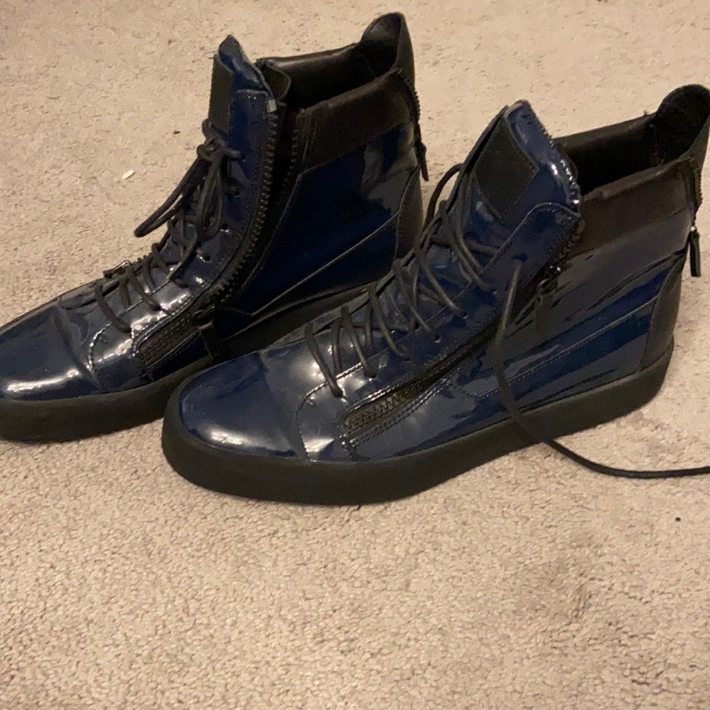 Men’s Giuseppe Blue Sneakers - Size 47